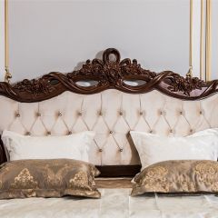 Кровать с мягким изголовьем Афина 1800 (караваджо) в Перми - perm.mebel24.online | фото 4