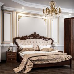 Кровать с мягким изголовьем Афина 1800 (караваджо) в Перми - perm.mebel24.online | фото 5