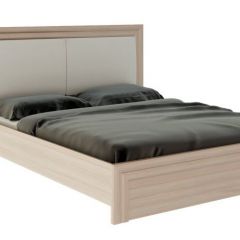 Кровать 1.6 Глэдис М31 с настилом и мягкой частью (ЯШС/Белый) в Перми - perm.mebel24.online | фото