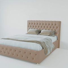 Кровать Версаль с ПМ 800 (велюр серый) в Перми - perm.mebel24.online | фото
