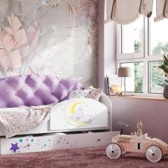 Кровать Звездочка на щитах + Бортик в Перми - perm.mebel24.online | фото 3