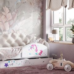 Кровать Звездочка на щитах + Бортик в Перми - perm.mebel24.online | фото 5