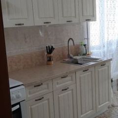 Кухня модульная Луксор серый-кремовый в Перми - perm.mebel24.online | фото 5