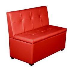 Кухонный диван Уют-1 (1000) Красный в Перми - perm.mebel24.online | фото