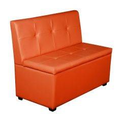 Кухонный диван Уют-1 (1000) Оранжевый в Перми - perm.mebel24.online | фото