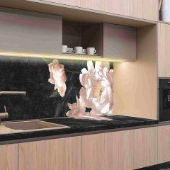 Кухонный фартук со столешницей (А-05) в едином стиле (3050 мм) в Перми - perm.mebel24.online | фото