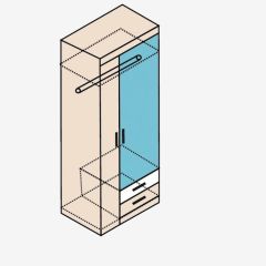 НИКА Н10з Шкаф для одежды в Перми - perm.mebel24.online | фото 4