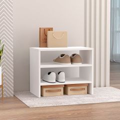 Обувница открытая 550 (ЛДСП белый) в Перми - perm.mebel24.online | фото