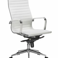 Офисное кресло для руководителей DOBRIN CLARK LMR-101F белый в Перми - perm.mebel24.online | фото