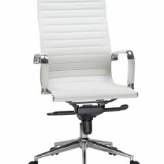 Офисное кресло для руководителей DOBRIN CLARK LMR-101F белый в Перми - perm.mebel24.online | фото 2