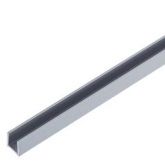 Планка торцевая "П" 6 мм для стеновой панели (алюминий) в Перми - perm.mebel24.online | фото 1