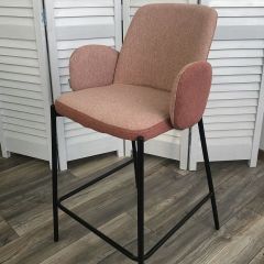 Полубарный стул NYX (H=65cm) VF109 розовый / VF110 брусничный М-City в Перми - perm.mebel24.online | фото