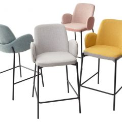 Полубарный стул NYX (H=65cm) VF113 светлая мята / VF115 серо-зеленый М-City в Перми - perm.mebel24.online | фото 2