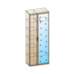 Прихожая Карина композиция 1 (Снежный ясень) в Перми - perm.mebel24.online | фото 2