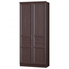Шкаф для одежды 2-дверный Лира №56 Дуб нортон темный в Перми - perm.mebel24.online | фото