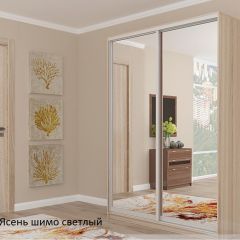 Шкаф №1 1.3-2 Оптима 2400х1304х572 (фасад 2 зеркала) в Перми - perm.mebel24.online | фото 4