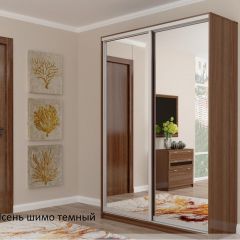 Шкаф №1 1.3-2 Оптима 2400х1304х572 (фасад 2 зеркала) в Перми - perm.mebel24.online | фото 5