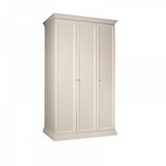 Шкаф 3-х дверный для платья и белья (без зеркал) Амели штрих-лак (АМШ2/3) в Перми - perm.mebel24.online | фото
