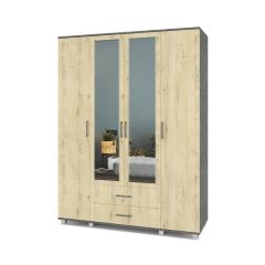 ЕВА Шкаф 4-х дверный Е43 в Перми - perm.mebel24.online | фото 7