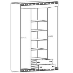 Шкаф 4-х дверный "Мария-Луиза 4" в Перми - perm.mebel24.online | фото 2