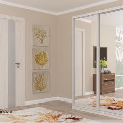Шкаф №5 1.5-2 Оптима 2300х1504х452 (фасад 2 зеркала) в Перми - perm.mebel24.online | фото