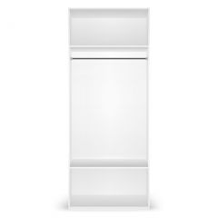 Шкаф 900 с зеркальными фасадами Марсель в Перми - perm.mebel24.online | фото 3