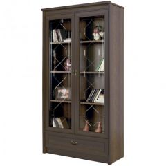 Шкаф для книг №667 "Флоренция" Дуб оксфорд в Перми - perm.mebel24.online | фото