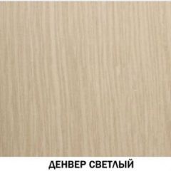 Шкаф для одежды №609 "Инна" Денвер светлый (*без полок) в Перми - perm.mebel24.online | фото 2