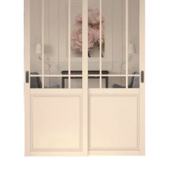 Шкаф-купе 1500 серии NEW CLASSIC K3+K3+B2+PL1 (2 ящика+1 штанга) профиль «Капучино» в Перми - perm.mebel24.online | фото 14