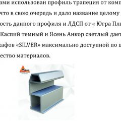 Шкаф-купе 1500 серии SILVER S1+S1+B2+PL2 (2 ящика+1 штанга+1 полка) профиль «Серебро» в Перми - perm.mebel24.online | фото 4