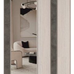 Шкаф-купе 1500 серии SILVER S1+S1+B2+PL2 (2 ящика+1 штанга+1 полка) профиль «Серебро» в Перми - perm.mebel24.online | фото 8