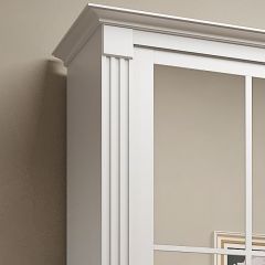 Шкаф-купе 1700 серии NEW CLASSIC K4+K4+B2+PL4 (2 ящика+F обр. штанга) профиль «Капучино» в Перми - perm.mebel24.online | фото 4