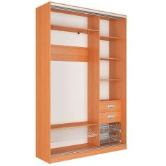 Шкаф-купе Джонни 1500 вариант 7 (Тройной ЛДСП/Тройной ЛДСП) в Перми - perm.mebel24.online | фото 3