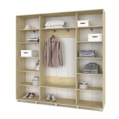 МАРТИН Шкаф-купе с зеркалом Ирландский дуб (2200*450) М422 в Перми - perm.mebel24.online | фото 2