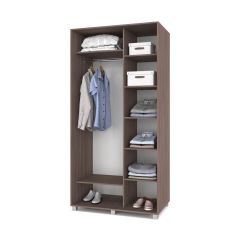 РОЛАНД Шкаф-купе с зеркалом Шимо темный (600*1100) Р612 в Перми - perm.mebel24.online | фото 2