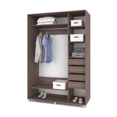 РОЛАНД Шкаф-купе с зеркалом Шимо темный (600*1200) Р622 в Перми - perm.mebel24.online | фото 4