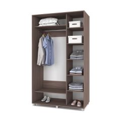 РОЛАНД Шкаф-купе с зеркалом Шимо темный (600*1400) Р642 в Перми - perm.mebel24.online | фото 2