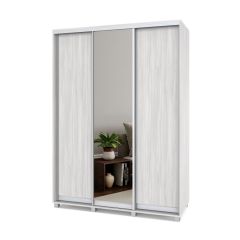 РОЛАНД Шкаф-купе с зеркалом Шимо темный (600*1600) Р662 в Перми - perm.mebel24.online | фото