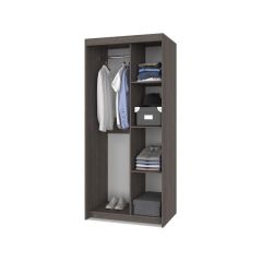 ТОМАС Шкаф-купе с зеркалом Анкор темный/светлый Т22 в Перми - perm.mebel24.online | фото 2