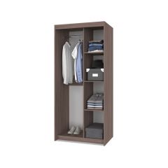 ТОМАС Шкаф-купе с зеркалом Шимо темный/светлый Т22 в Перми - perm.mebel24.online | фото 2