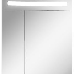 Шкаф-зеркало Аврора 65 с подсветкой LED Домино (DV8006HZ) в Перми - perm.mebel24.online | фото 1