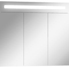 Шкаф-зеркало Аврора 80 с подсветкой LED Домино (DV8009HZ) в Перми - perm.mebel24.online | фото