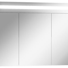 Шкаф-зеркало Аврора 90 с подсветкой LED Домино (DV8011HZ) в Перми - perm.mebel24.online | фото
