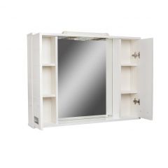 Шкаф-зеркало Cube 90 Эл. Домино (DC5012HZ) в Перми - perm.mebel24.online | фото 3