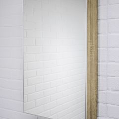 Шкаф-зеркало Мечта 50 Дуб сонома АЙСБЕРГ (DM2318HZ) в Перми - perm.mebel24.online | фото 3