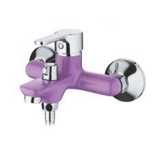 Смеситель для ванны Accoona A6367S фиолетовый в Перми - perm.mebel24.online | фото 1