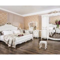 Спальня Анна Мария 5-х ств. Шкаф (белый матовый) в Перми - perm.mebel24.online | фото