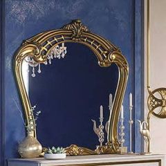 Спальня Ольга (комплект 6 дв.) беж/золото матовый в Перми - perm.mebel24.online | фото 6