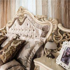 Спальный гарнитур Джоконда (крем) Шкаф 3-х ств./Кровать 1600 в Перми - perm.mebel24.online | фото 4