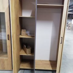 Спальный гарнитур МСП-1 (Модульный) Дуб золотой/Камень темный в Перми - perm.mebel24.online | фото 16
